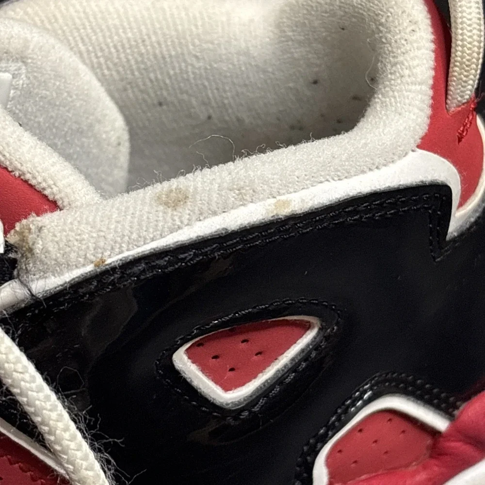 Size 6.5 (GS) - Nike Air More Uptempo Low Varsity Red